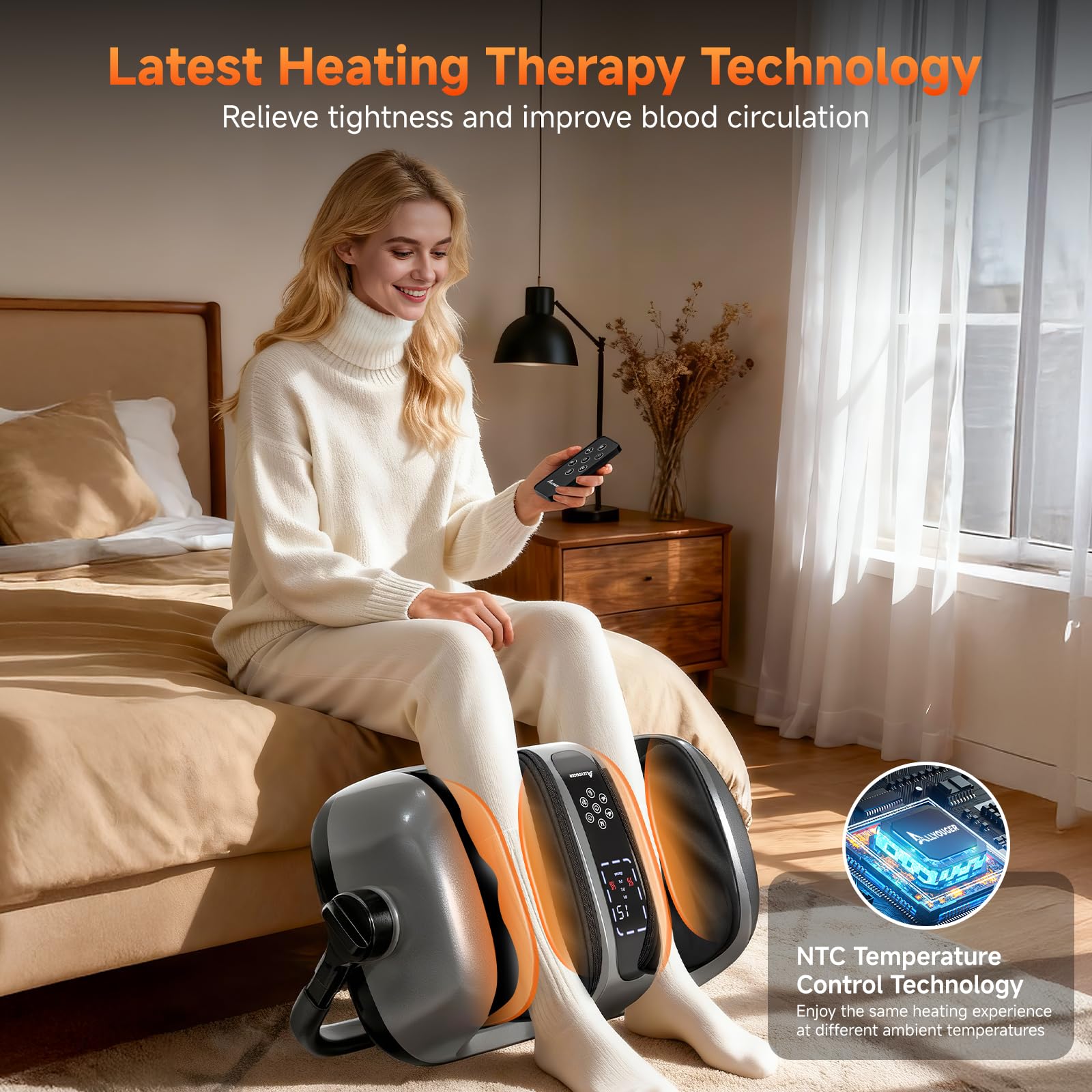 AllYouger smart massage system adapts to needs with multiple intensities