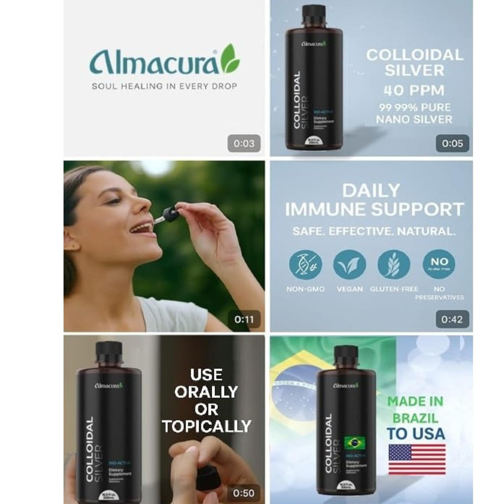 Family-use scene with Almacura Silver Bio-Active suggesting suitability for all ages with guidance