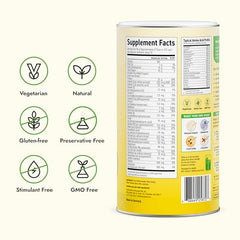 Almased two-pack 17.6 oz jars on shelf for pantry convenience.