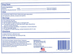 ALO Pain Relief Cream for sciatica discomfort and eased sensation.