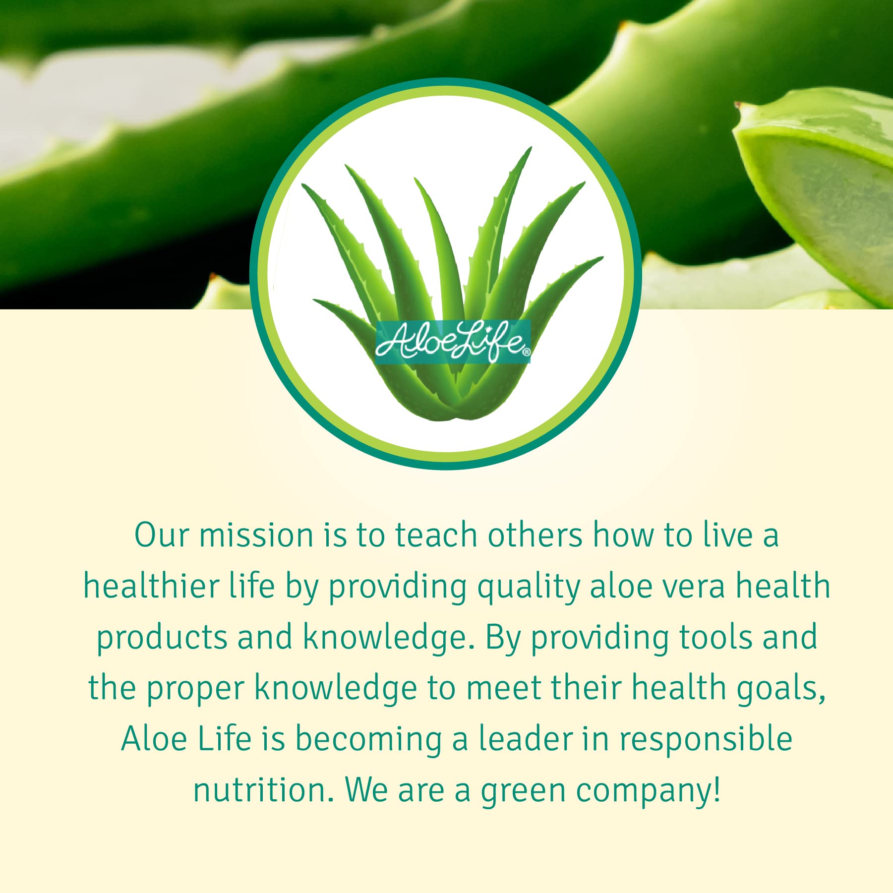 Aloe Life Aloe Gold Tablets organic certification seal on packaging.