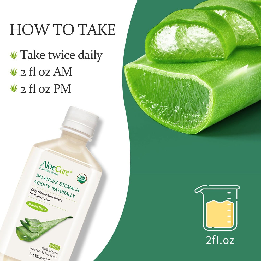 Certified organic seals on AloeCure packaging emphasize eco farming