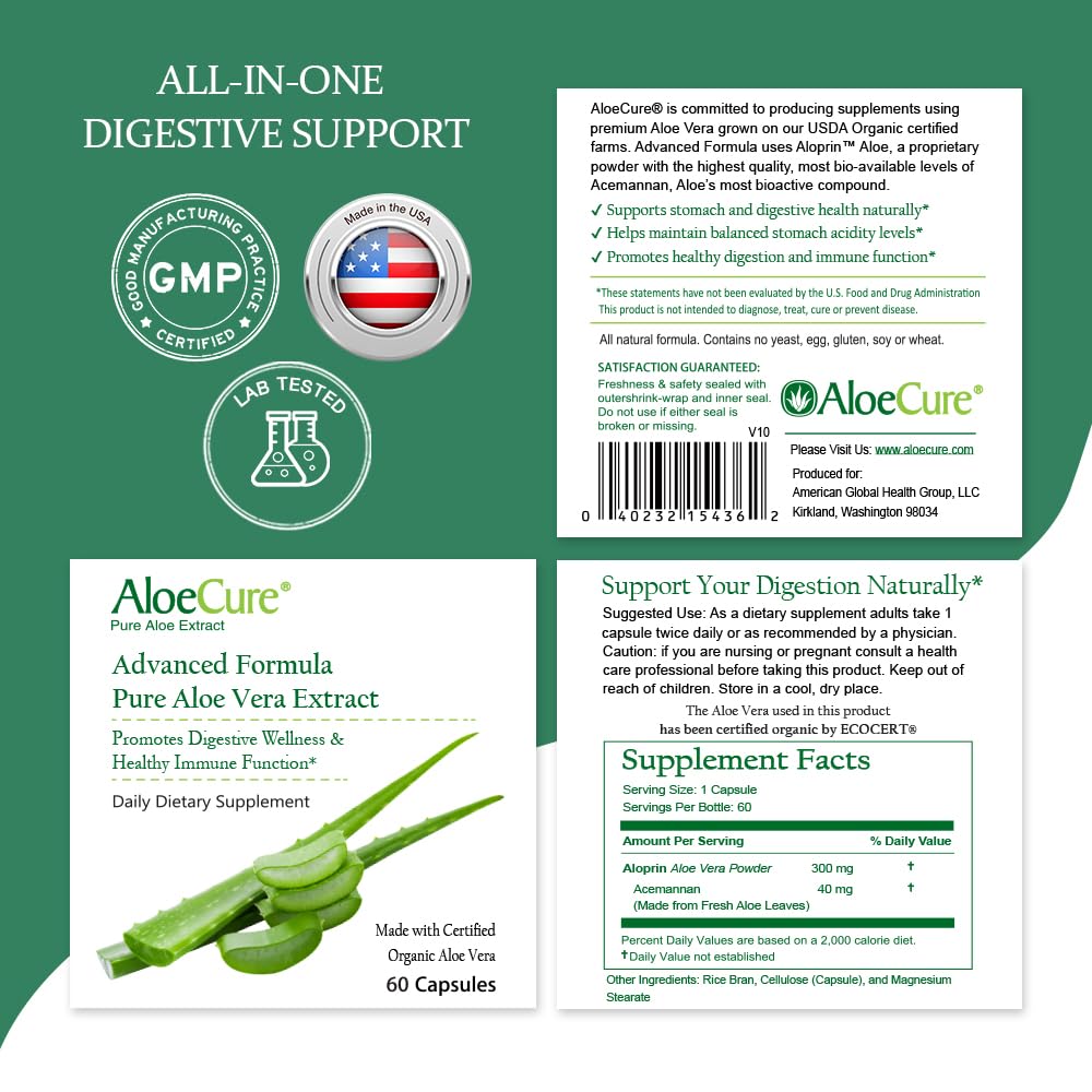 AloeCure gel-matrix closeup visualizes the concentrated aloe gel.
