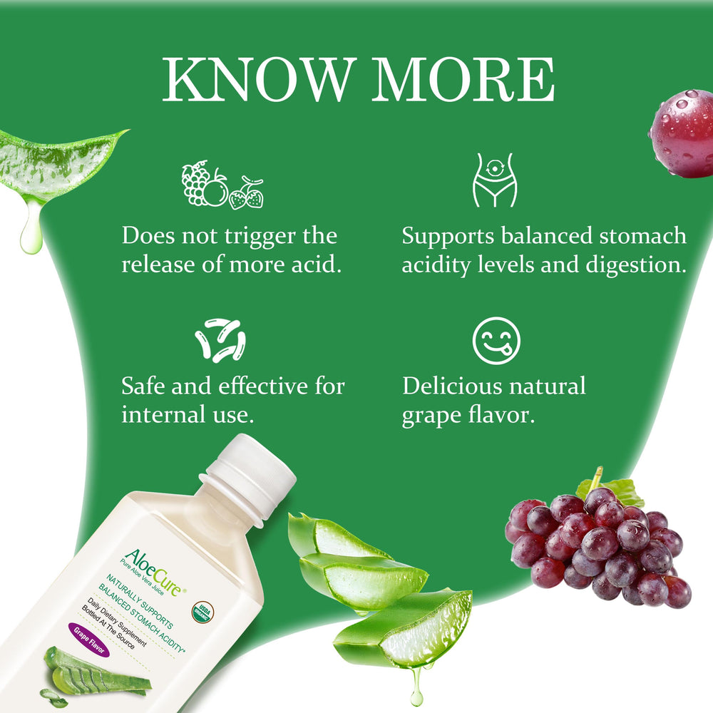 AloeCure refrigerated serve image suggesting immediate refreshment and potency.