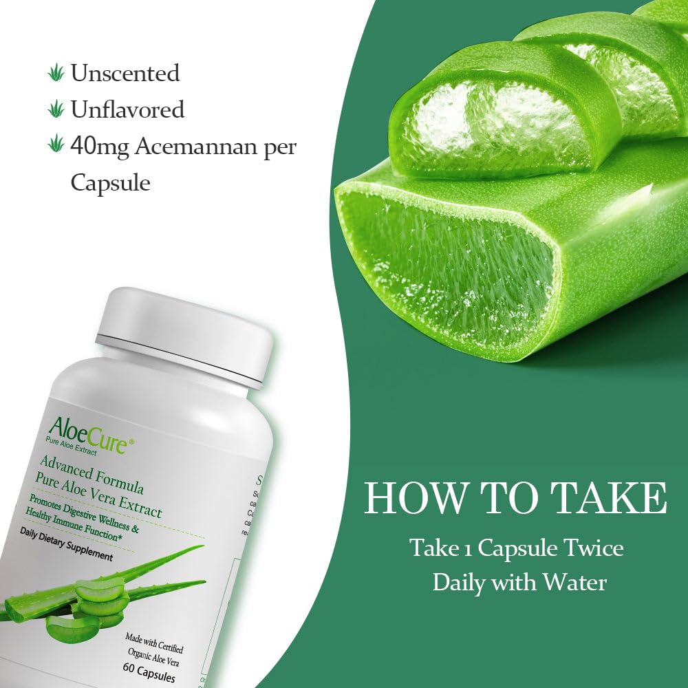 AloeCure sealed cap image reinforces freshness and quality control.