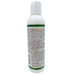 Aloe Life Body Heat Vanilla Rub being dispensed for targeted soothing