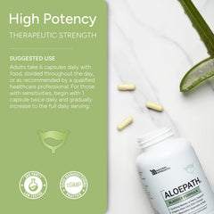 ALOEPATH third-party tested seal signals quality and safety before you take daily.