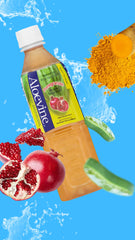 Aloevine Pomegranate 20-bottle pack supports plant-based, on-the-go hydration.