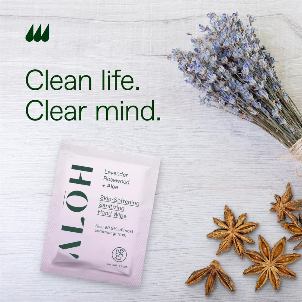 Aloe-vera enriched wipe by ALŌH for skin hydration during cleansing