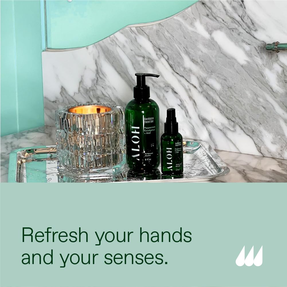 ALŌH hand gel suits kids and adults for quick cleansing moments