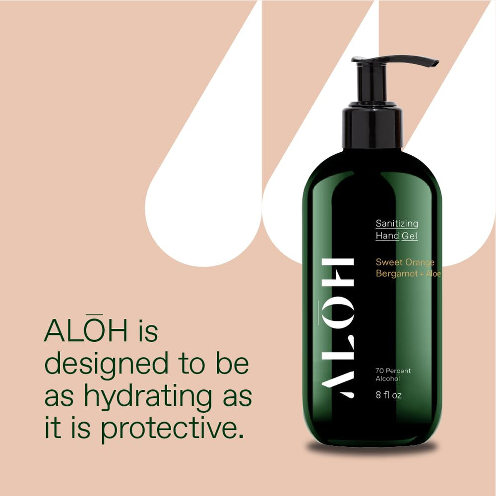 ALŌH hand gel for kids and adults at home or travel.