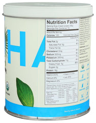 ALOHA Organic Protein Powder packaging highlighting USDA Organic and gluten-free