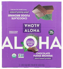ALOHA plant-based ingredients highlighted with non-GMO badge.