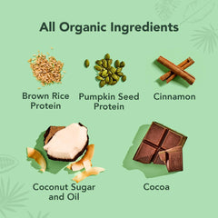 Pouring ALOHA protein powder into a shaker bottle.