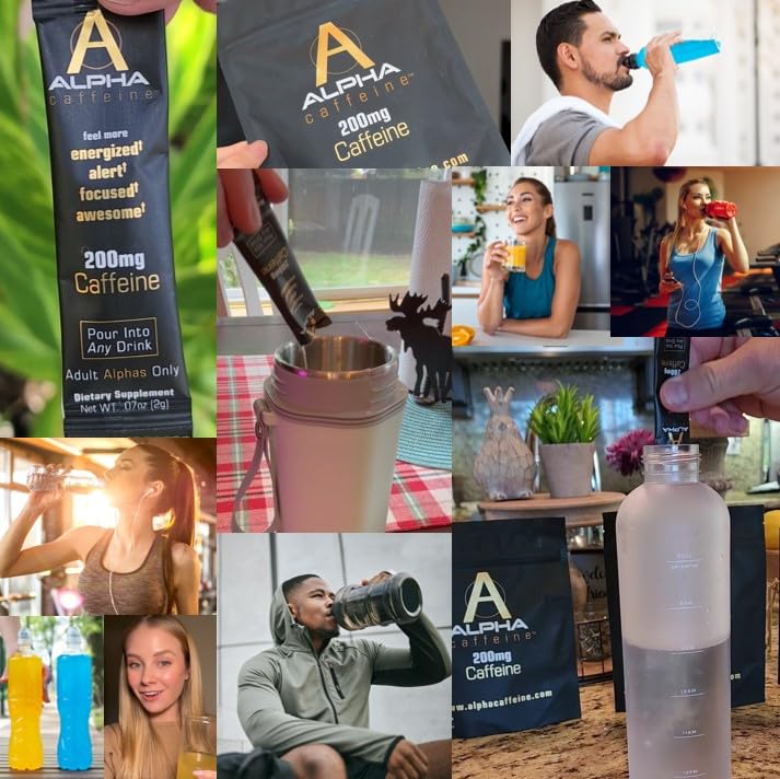 Alpha Caffeine with inulin offers prebiotic support in your drink.