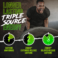 ALPHA LION Beta Alanine L-Taurine Caffeine panel highlights key energy ingredients