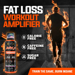 Burn2O zero-calorie label emphasizes sugar-free, calorie-conscious choice