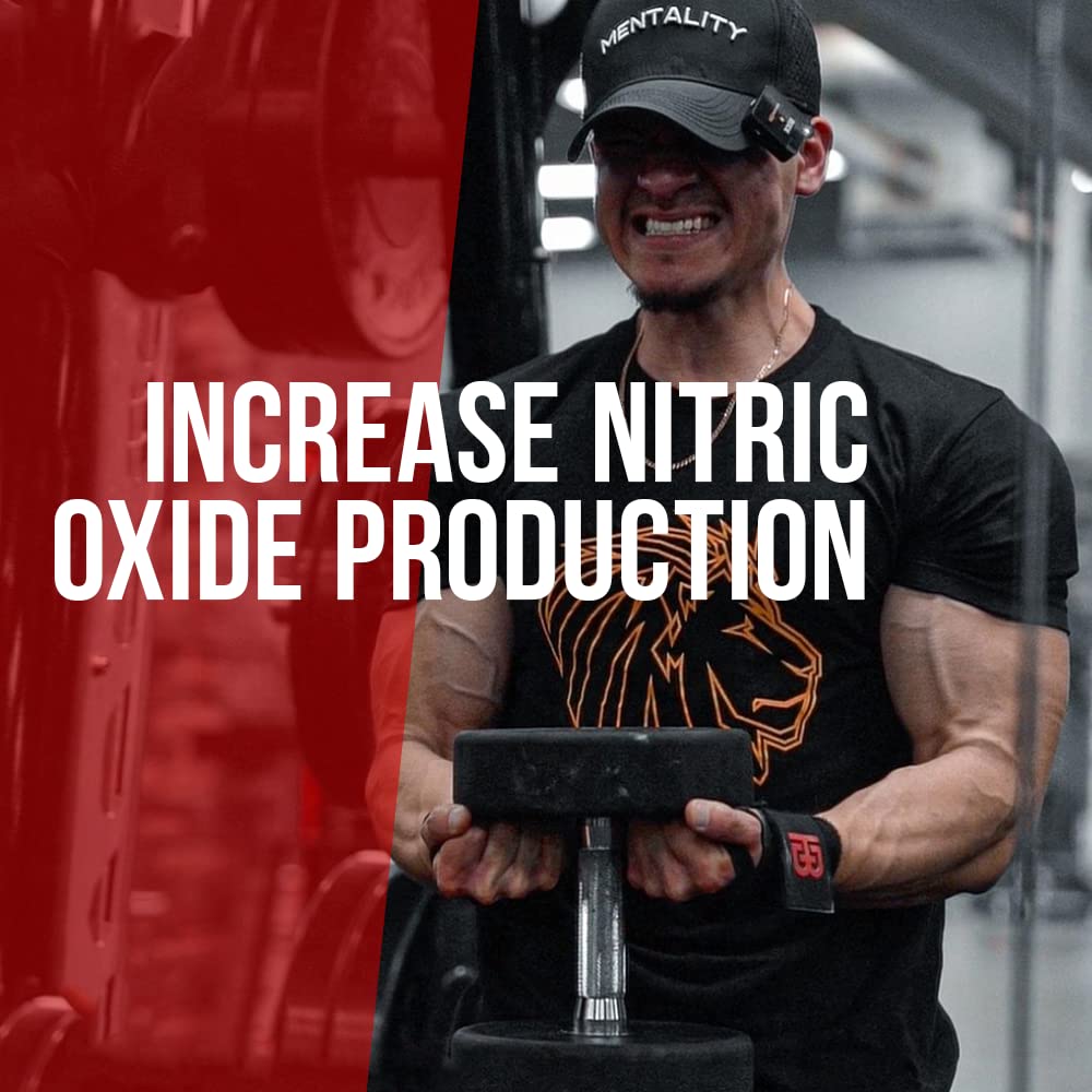 Gains Candy label detail emphasizing science-backed nitric oxide support