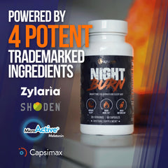 ALPHA LION Night Burn pour depicting convenient serving