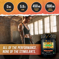 ALPHA LION powder dissolving in water for fast hydration