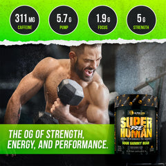 ALPHA LION Sour Gummy Bear powder flavor adds a tangy training treat