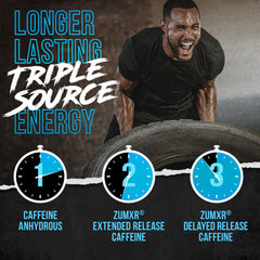 Graphic highlighting ALPHA LION Burn ingredients and safety features