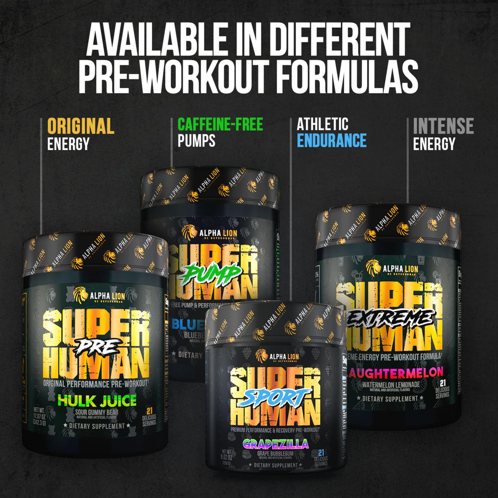Gym setting featuring ALPHA LION Superhuman Burn performance pack
