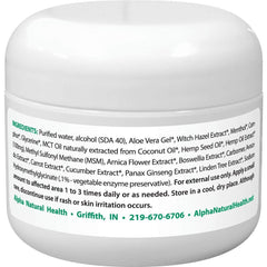 HempRelieve application showing daily comfort for minor aches.