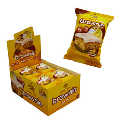 Prime Bites Banana Nut Brownie pack highlights protein-rich, on-the-go snacking.