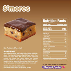Alpha Prime Prime Bites nutrition panel highlighting 19g protein and 5g collagen
