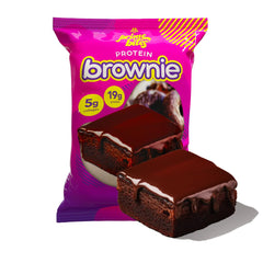 Soft, moist Prime Bites brownie texture ready to enjoy