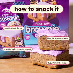 Alpha Prime collagen content emphasized on brownie label