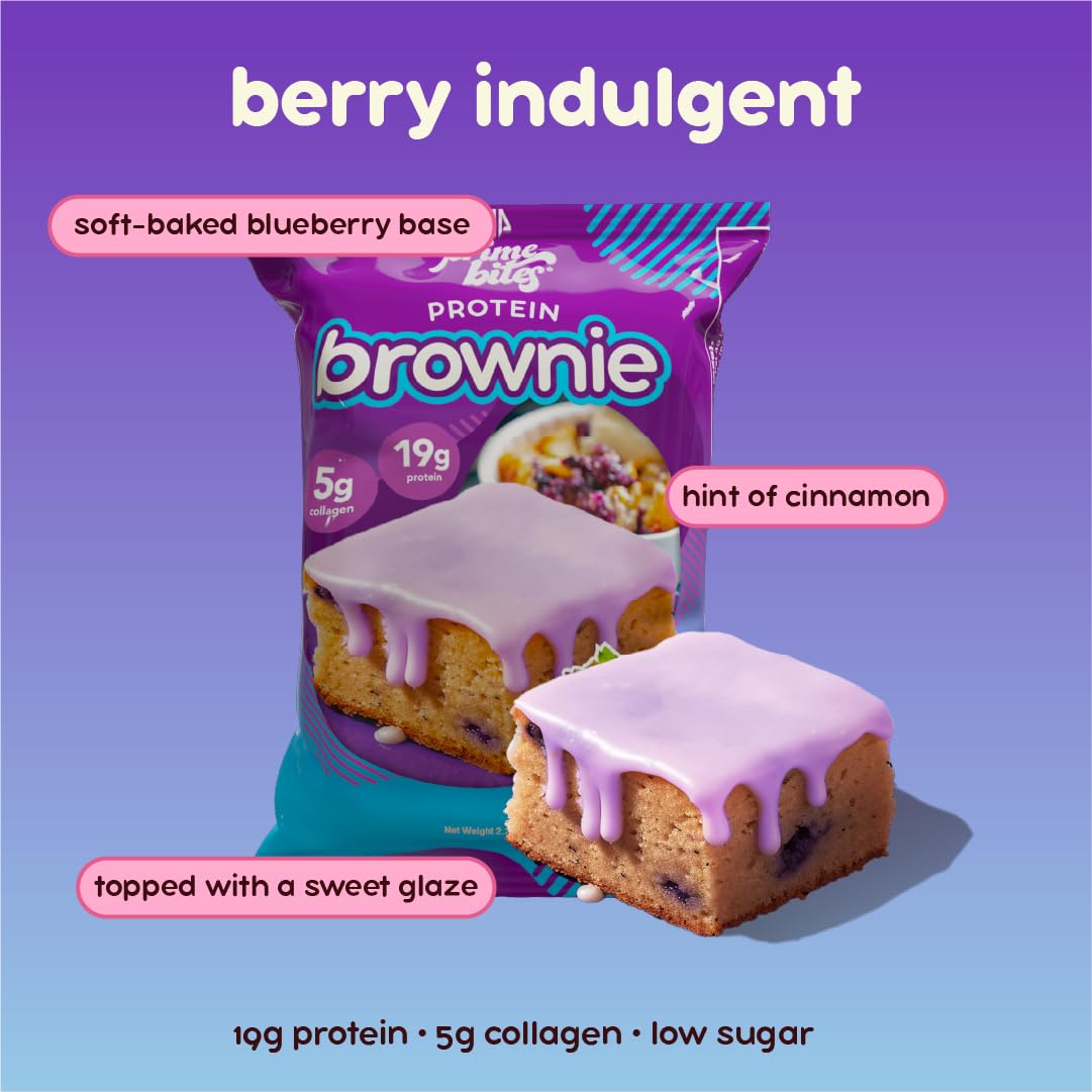 Prime Bites nutrition panel highlights 19g protein and 5g collagen