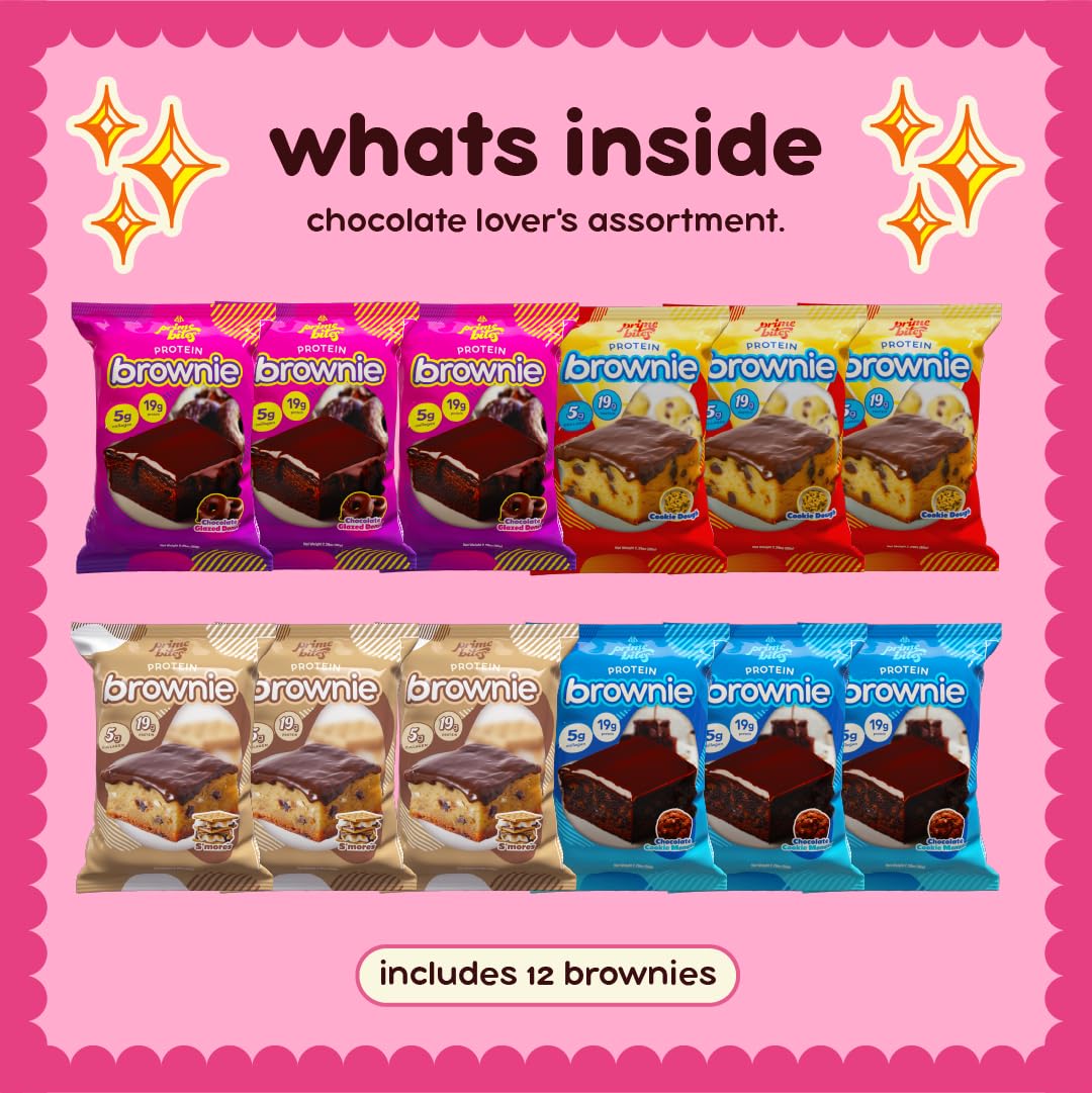 Alpha Prime Prime Bites Soft-baked texture resembles fresh brownies.