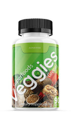 Alpha Pure fruits and vegetables blend image represents natural superfood fusion