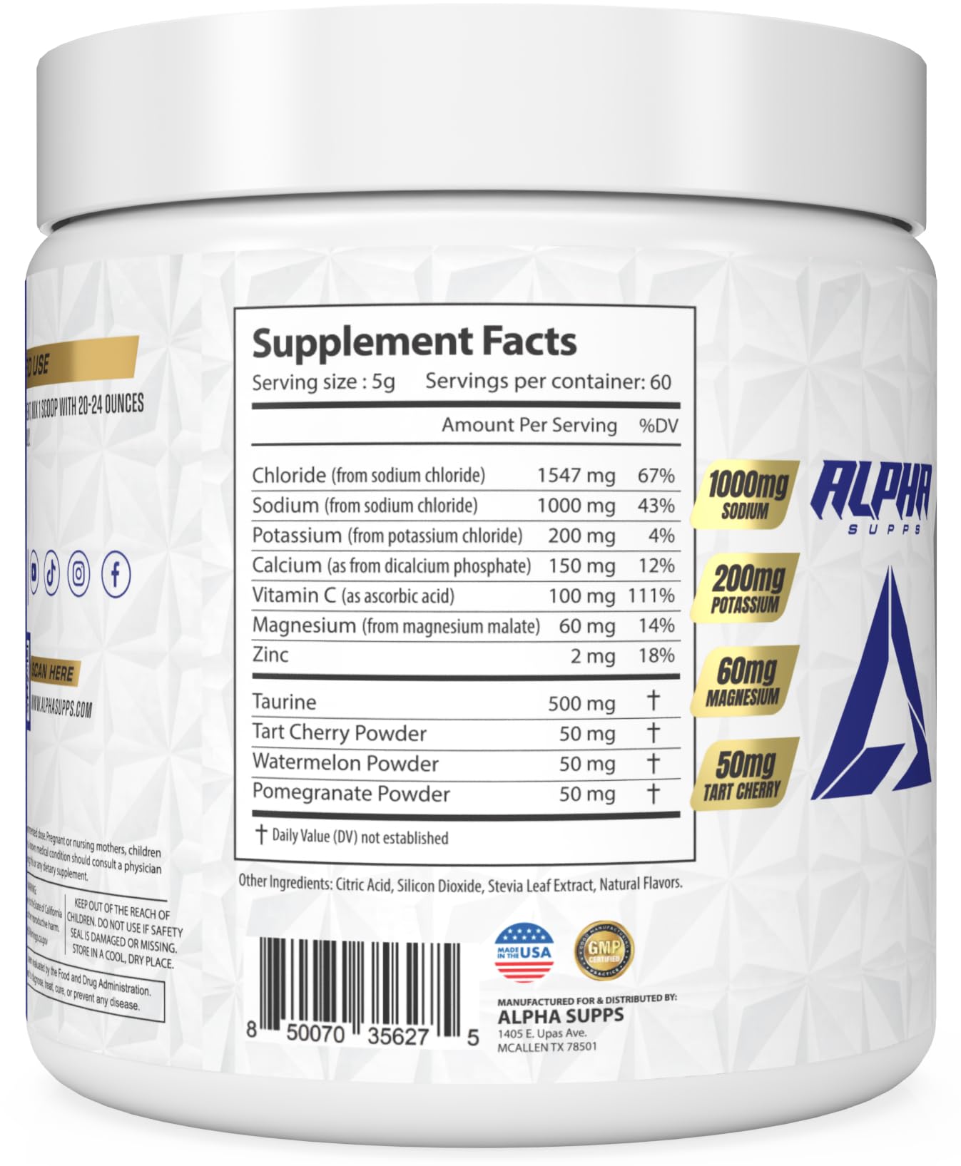 Alpha Lytes dissolving in water demonstrates quick, sugar-free refreshment.