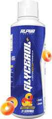 Alpha Supps Glycerol+ bottle showcases hydration-focused liquid formula for workouts