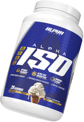 2 lb Alpha Supps ISO protein tub packaging