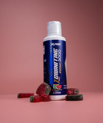 Product line image highlighting Alpha Supps L-Carnitine 3000 endurance focus.