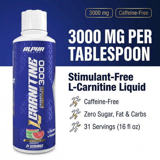 Liquid L-Carnitine 3000 being poured into a glass for versatile use.