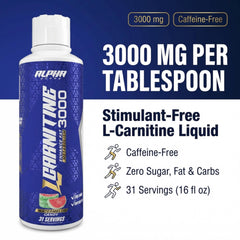 Liquid L-Carnitine 3000 being poured into a glass for versatile use.