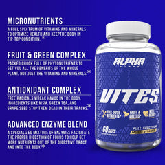 Fruits and veggies blend supports antioxidant-rich nutrition for men.