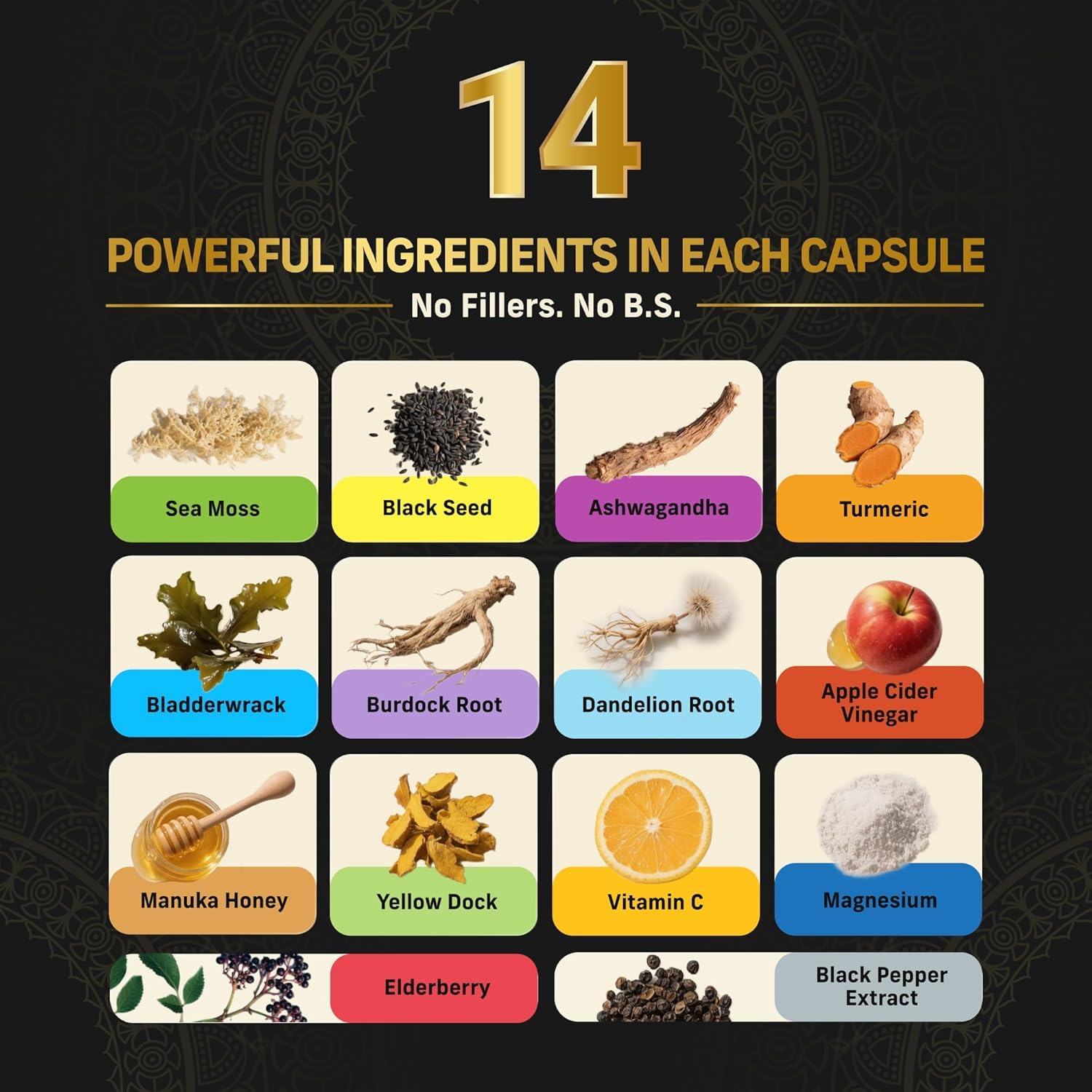 Alpha Tribe ashwagandha roots showcase adaptogenic support for busy days.