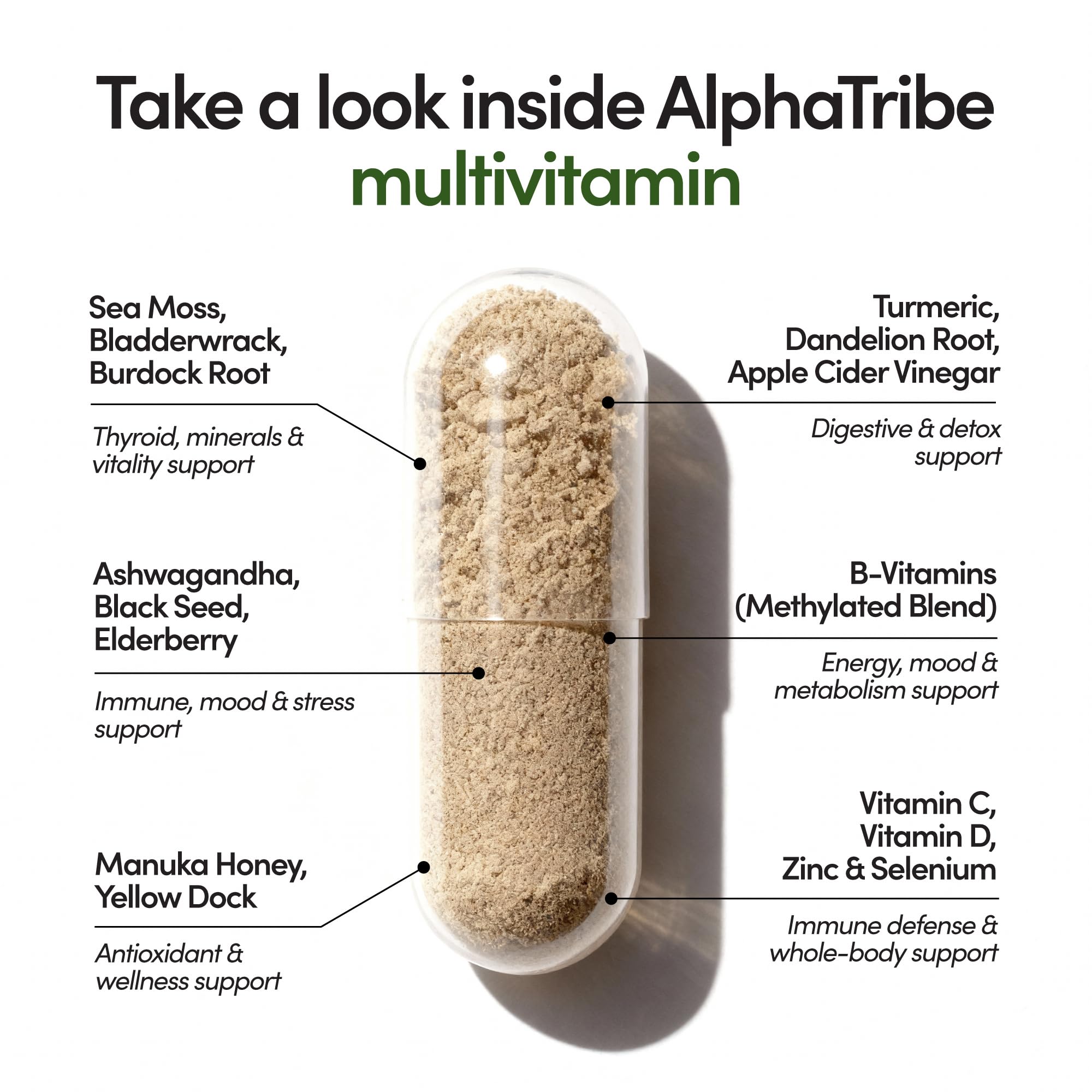 Alpha Tribe black seed oil capsules for daily vitality