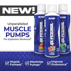 Alpha Supps Glycerol+ Endurance-focused workout shot supports steady training sessions