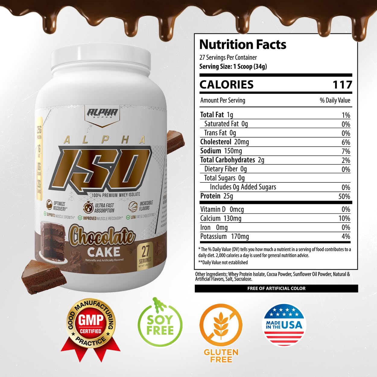 Alpha Supps ISO ingredient-scene highlighting amino acids