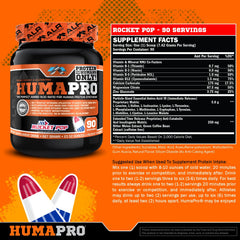 ALR Humapro powder poured into a glass, signaling efficient protein absorption.