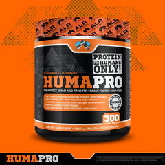 ALR Industries Humapro tablets packaging showcases 60 servings for daily protein optimization.