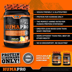 ALR Humapro vegan formula emphasizes allergen-free, plant-based protein options.