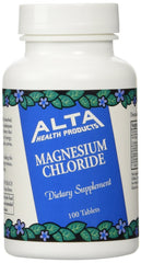 Alta Health Magnesium Chloride 100 pack of 2 bottles for convenient daily supplementation.